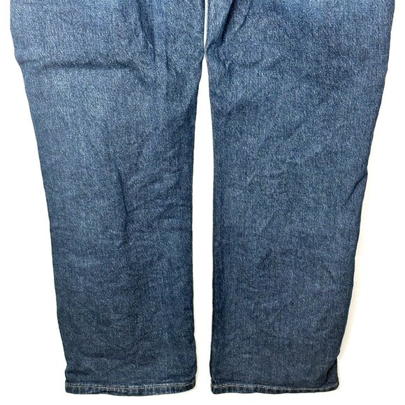 Levis Mens Jeans 514 Straight Leg Cotton Casual Blue Denim Measures 42x31 - Picture 6 of 16